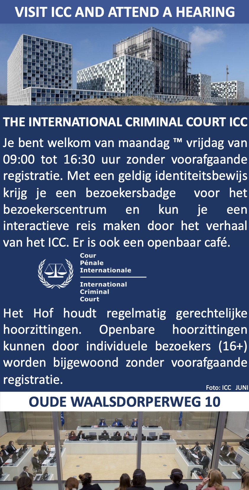 International Criminal Court ICC The Hague Scheveningen 06