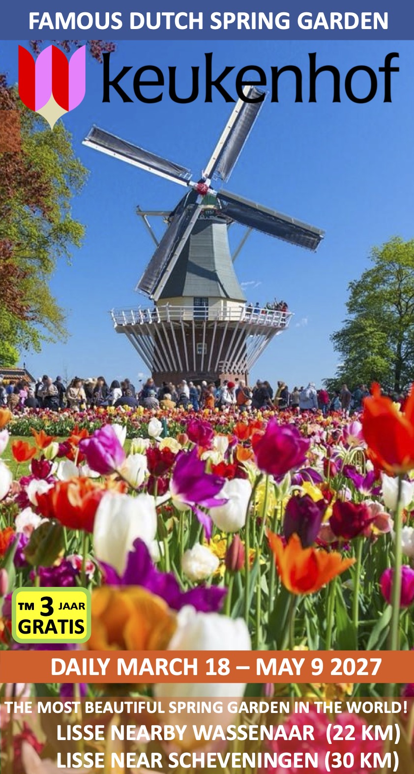 Keukenhof 2021 Lisse Wassenaar Scheveningen