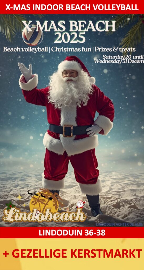 Lindobeach Scheveningen X-MAS Beachvolleybal toernooi