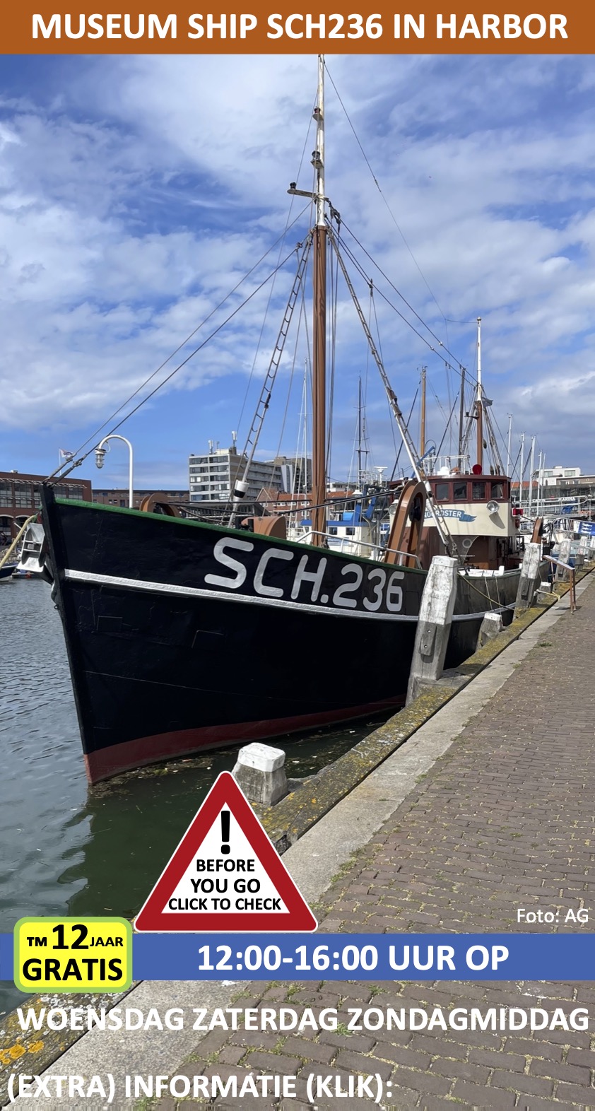 Museumschip Sch236 Noordster MuseumLogger