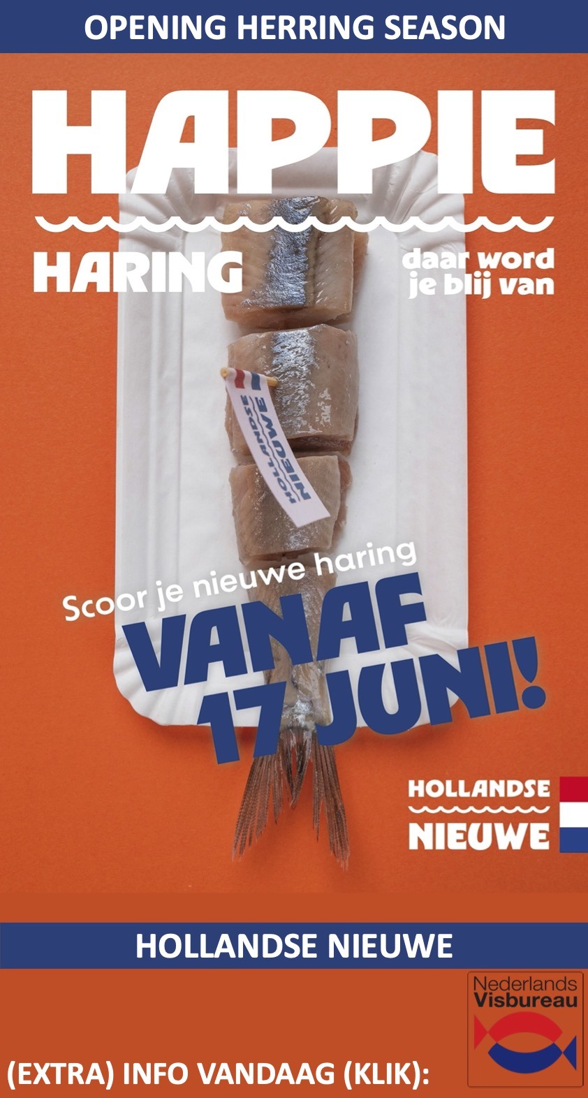 Haringseizoen 2026 op 16 juni Scheveningen