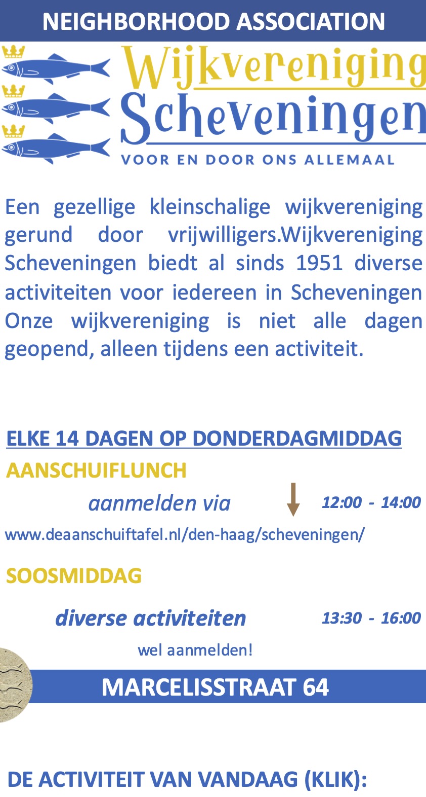 Wijkvereniging Scheveningen Agenda 01 Marcelisstraat 64