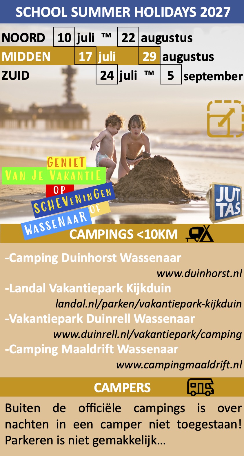 Zomervakantie Wassenaar & Scheveningen