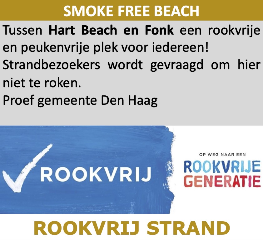Rookvrij Strand Smoke Free Beach Beach Scheveningen