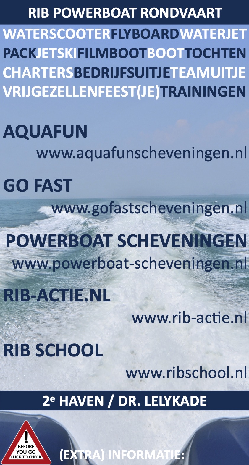 RIB Powerboat Rondvaart Scheveningen