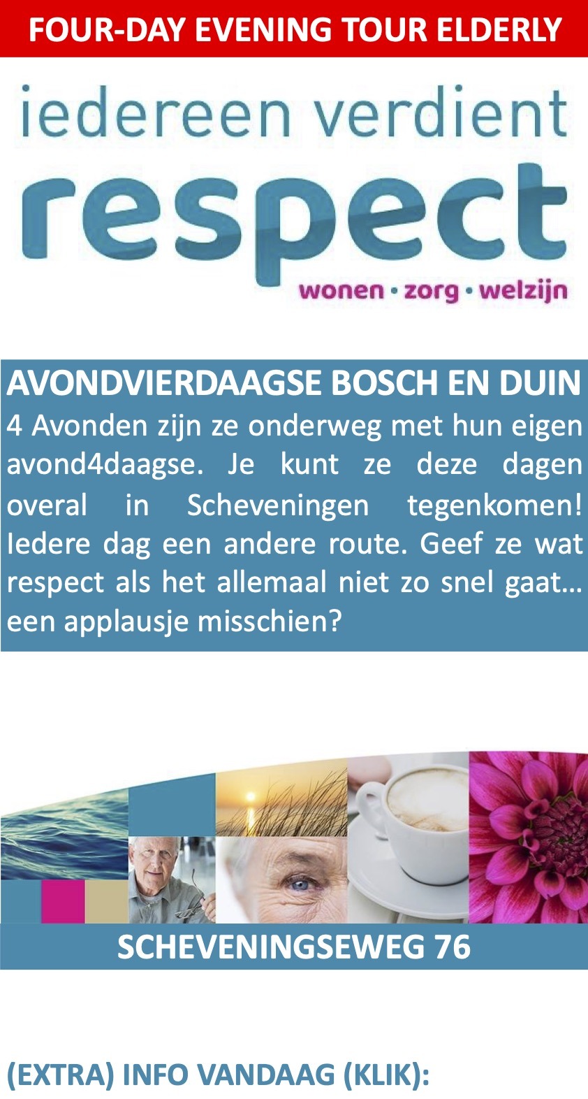 RESPECT Avond4Daagse Bosch en Duin Scheveningseweg 76