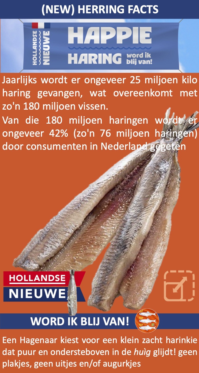 NIEUWE HARING Start haringseizoen Scheveningen