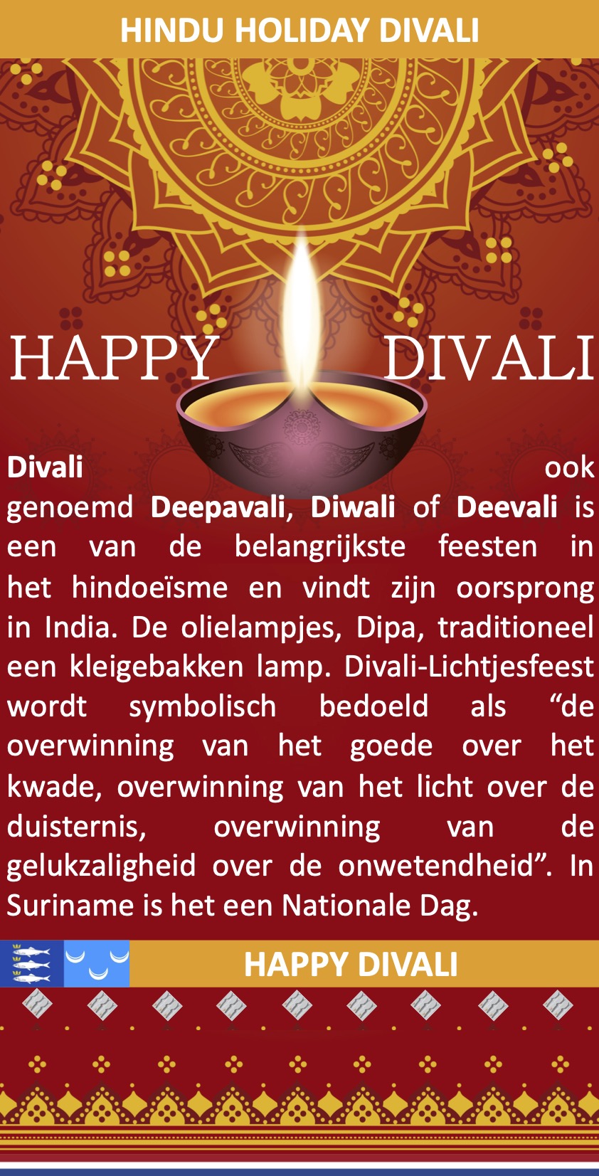 Happy Divali Diwali op Scheveningen Wassenaar