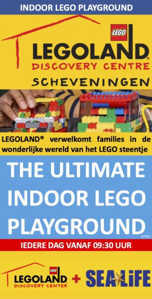 Legoland Discovery Centre Scheveningen NL Event april