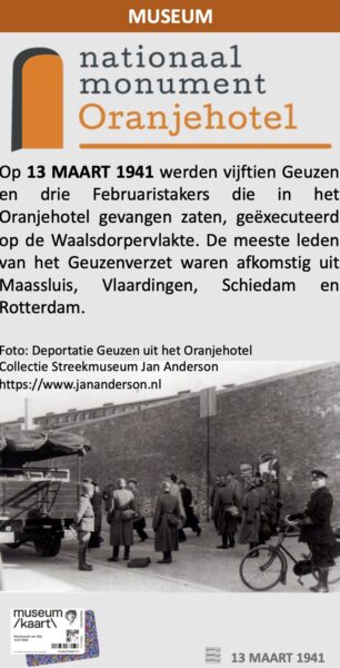 13-MAART-1941-Geuzen-Februaristakers-gefusillieerd-Oranjehotel