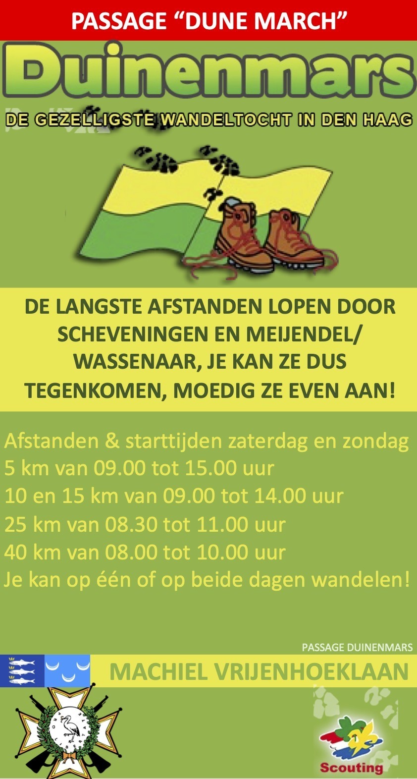 DuinenMars Kijkduin Scheveningen Meijendel Wassenaar