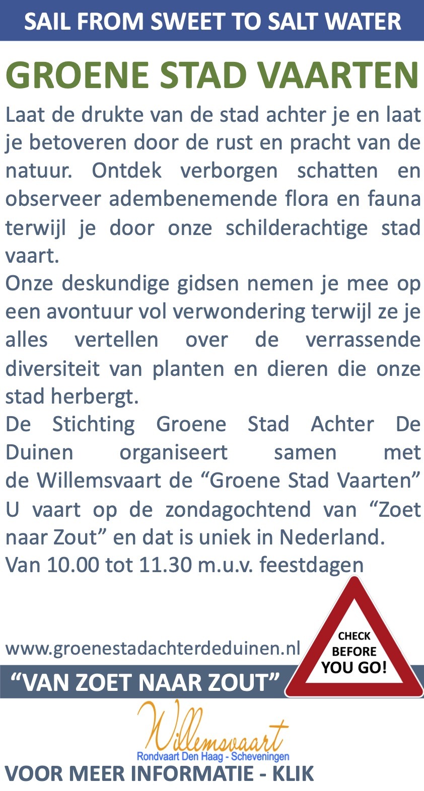 Groene Stad Rondvaarten