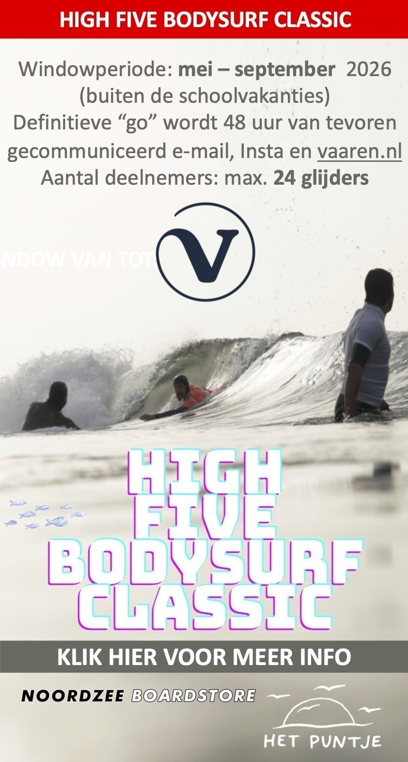 HIGH FIVE Bodysurf Classic Scheveningen Vaaren