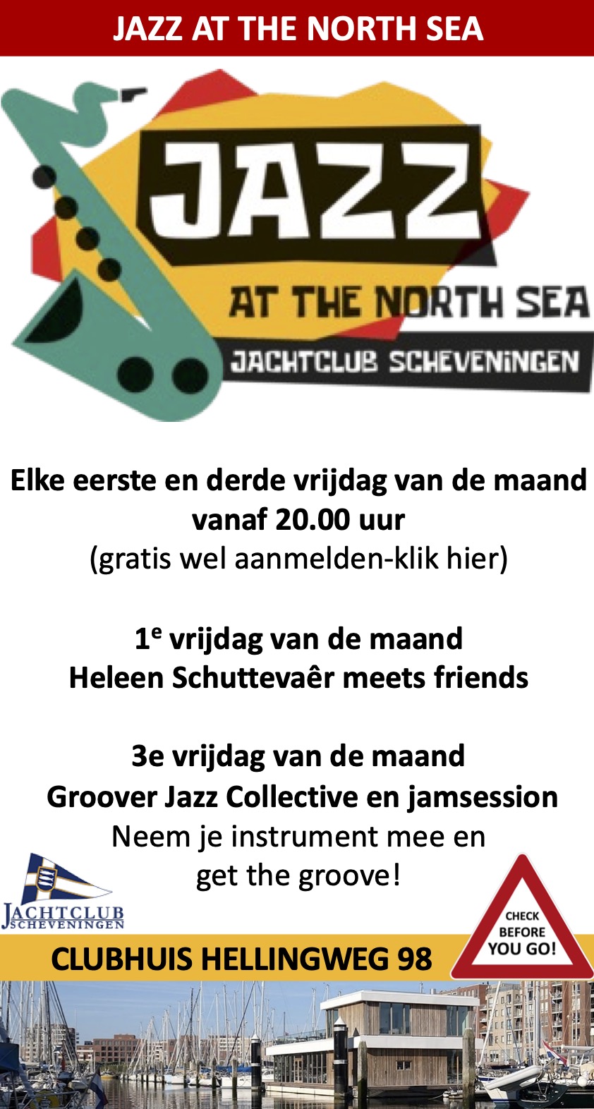 Jazz at the North Sea Jachtclub Scheveningen