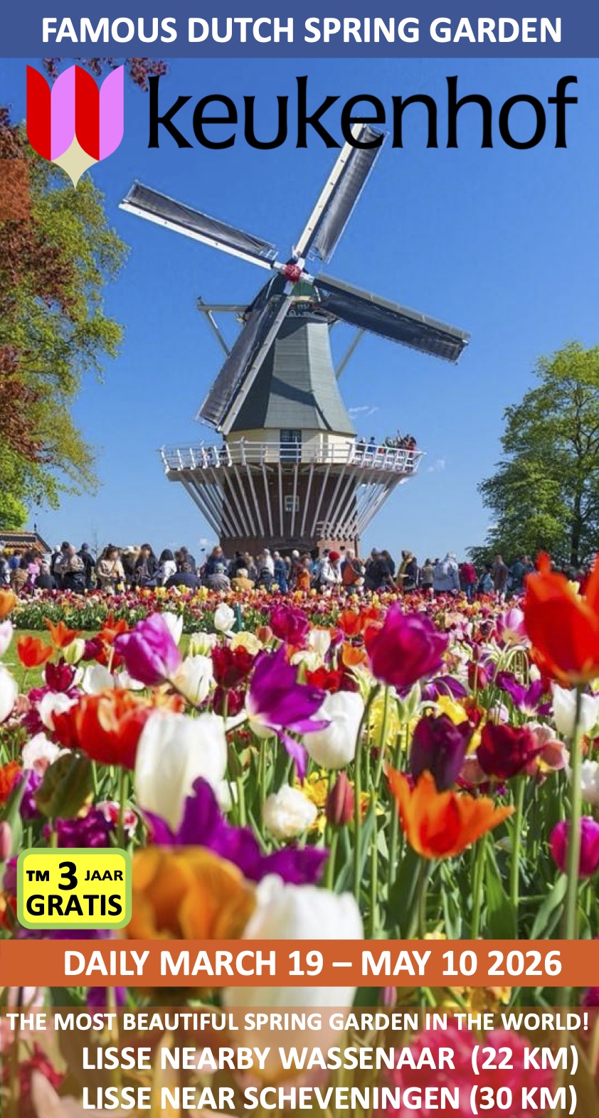 Keukenhof 2021 Lisse Wassenaar Scheveningen