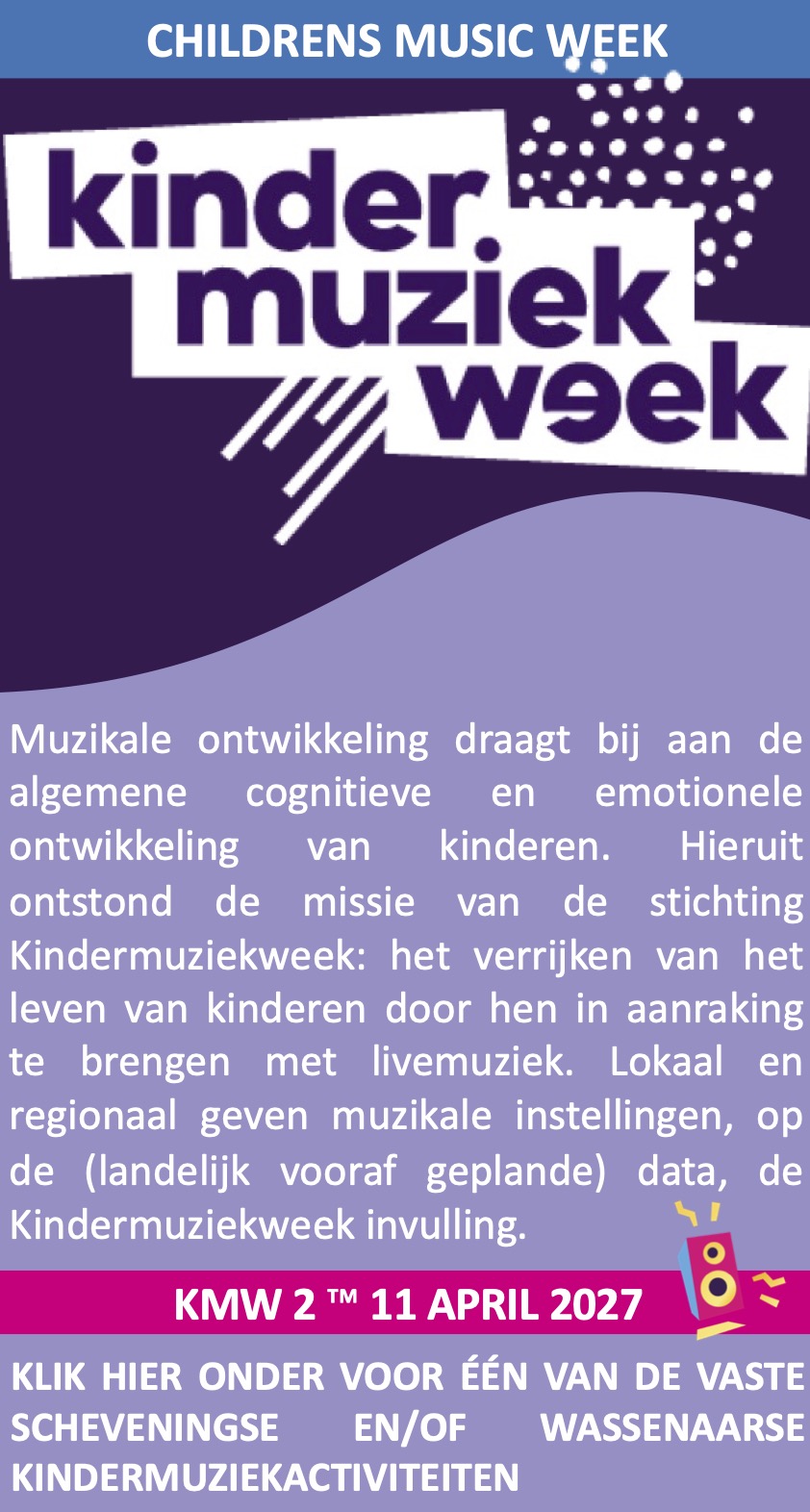 KinderMuziekWeek