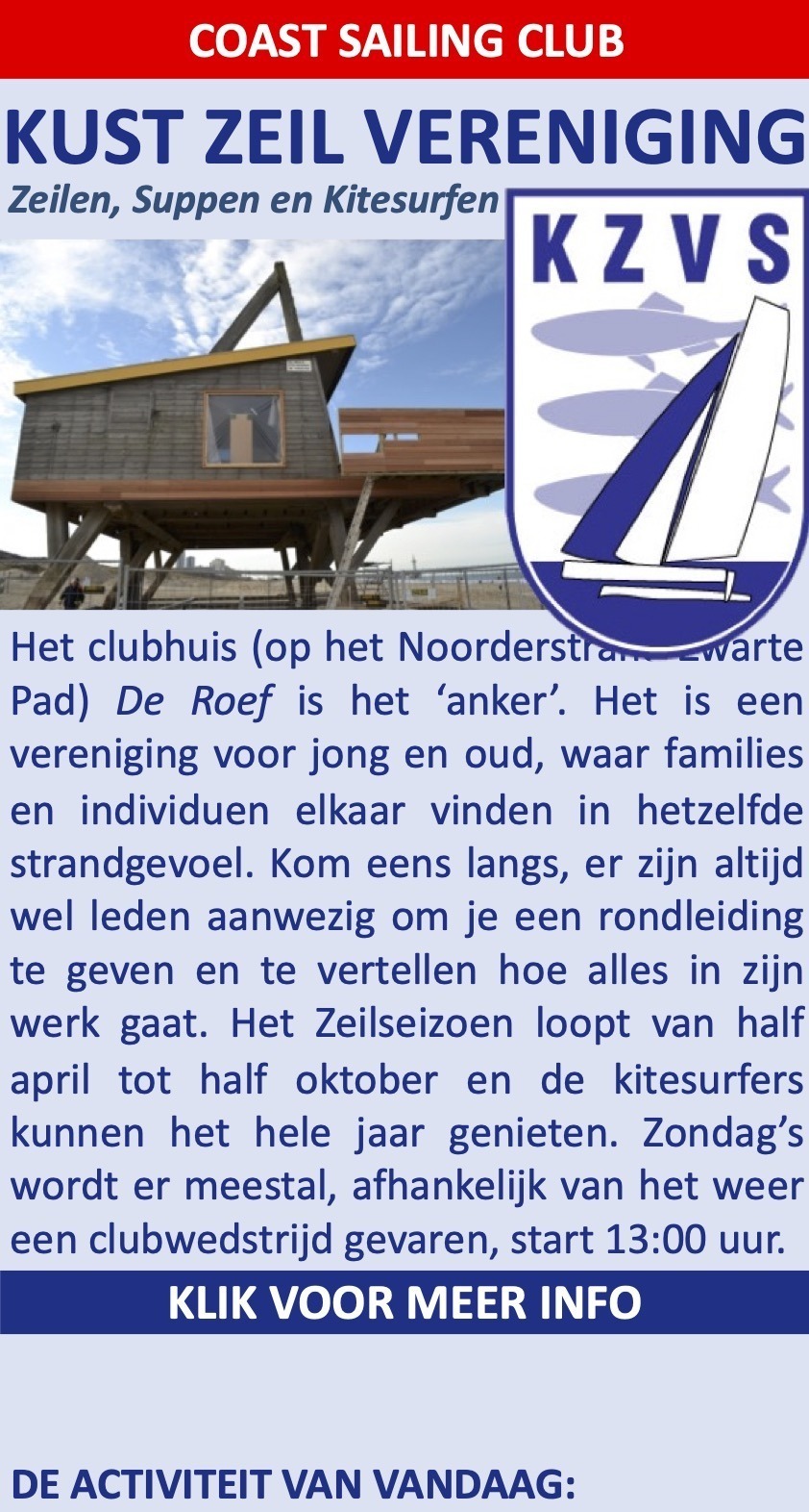 Kust Zeil Vereniging Scheveningen KZVS wedstrijd Zeilen Suppen Kitesurfen Catamaran