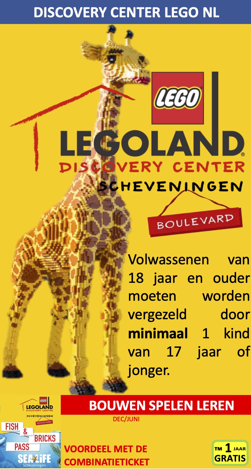 Legoland Discovery Centre Scheveningen NL 12/6
