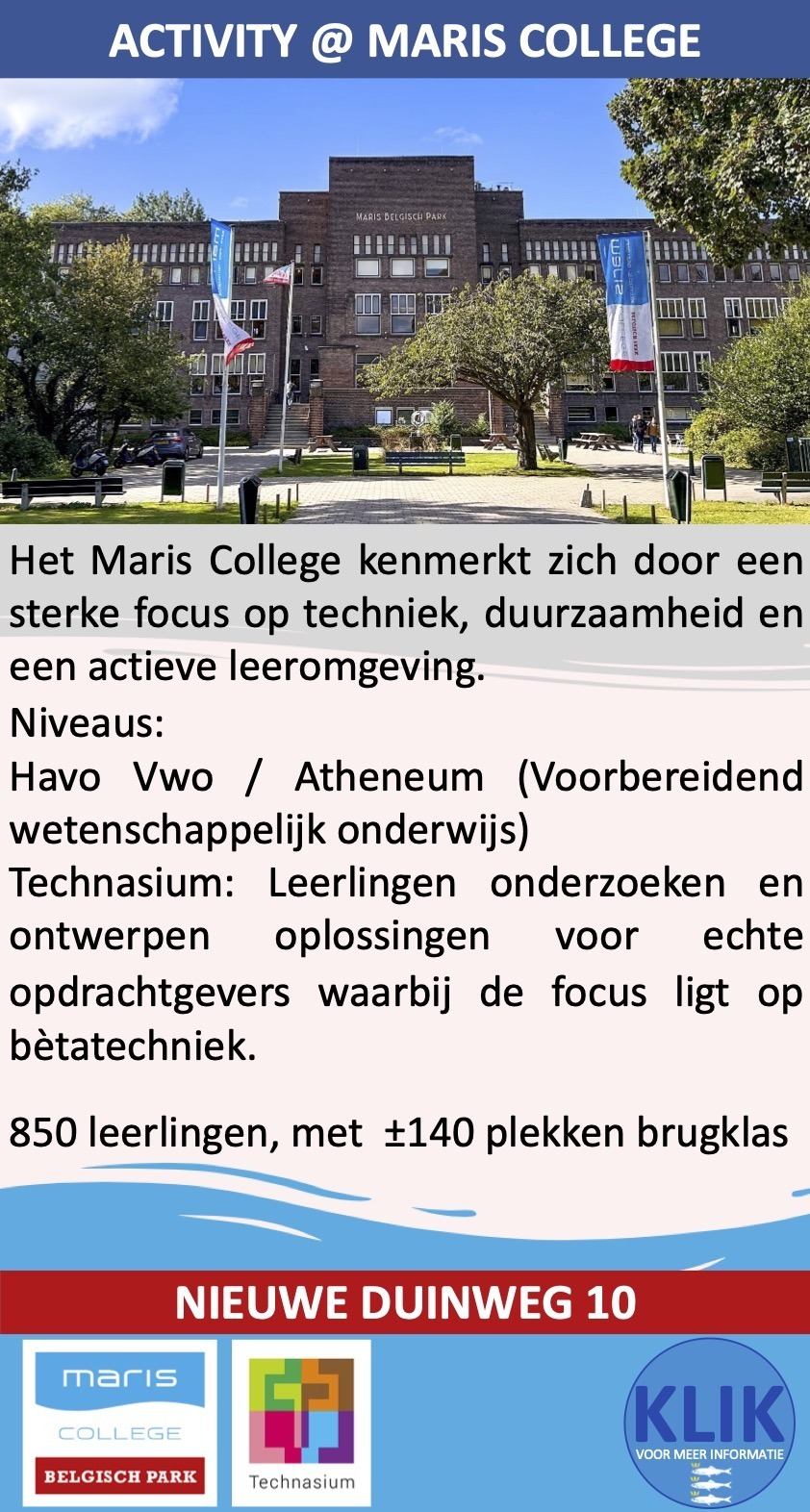 Maris College Belgisch Park
