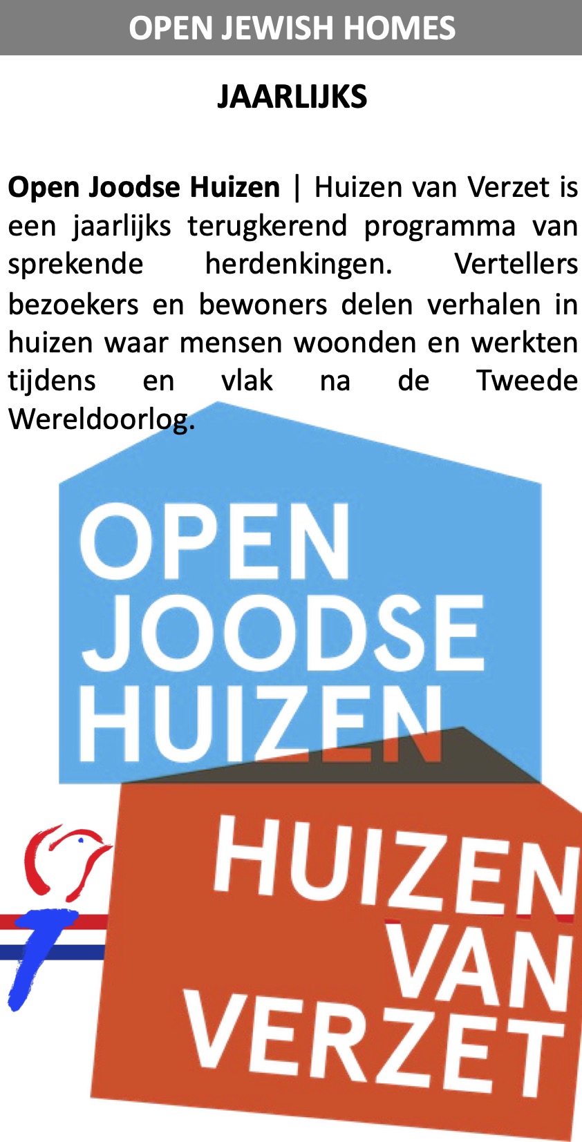 Open Joodse Huizen Scheveningen