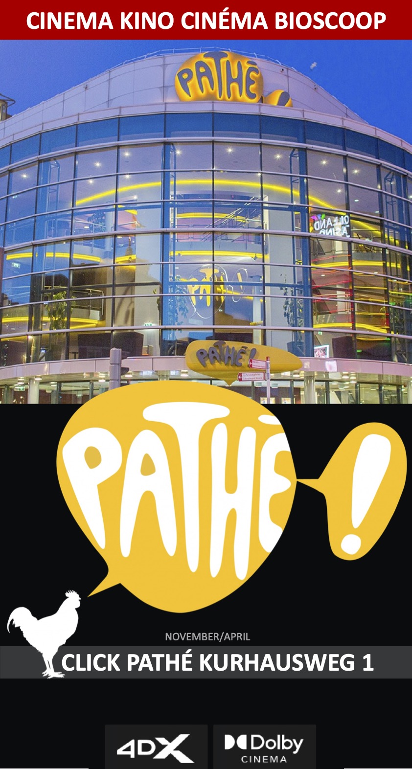 Pathe Bioscoop Scheveningen Kurhausweg 11 ™ 4