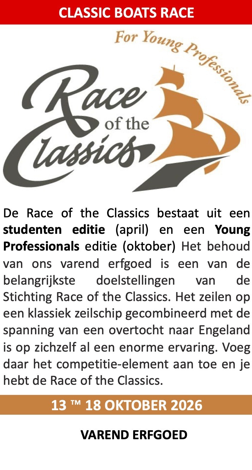 Race of the Classics Young Professionals