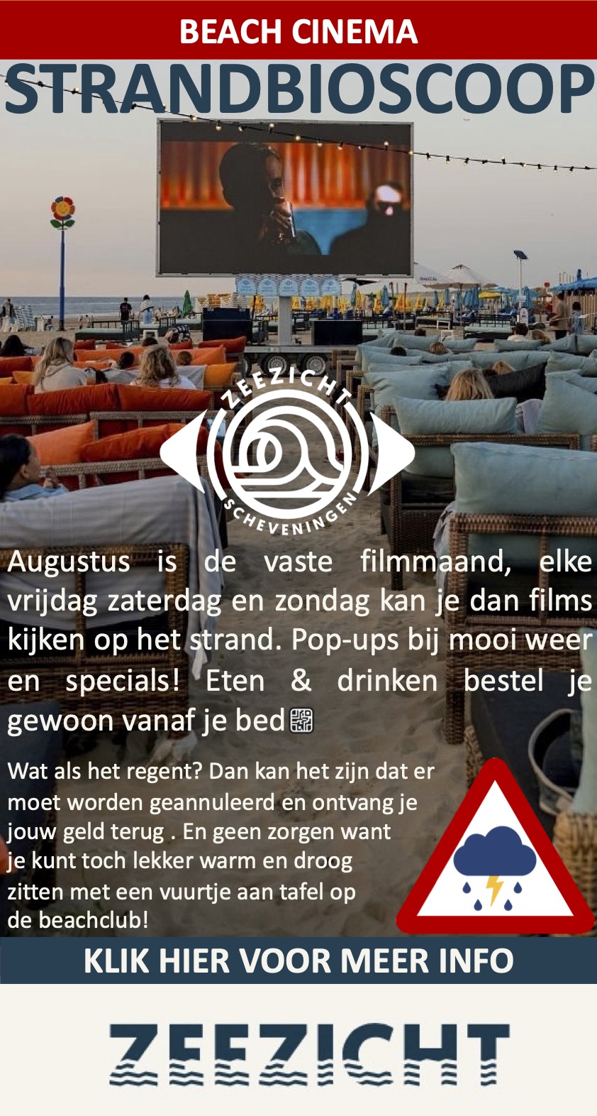Beach Cinema @ ZeeZicht Scheveningen