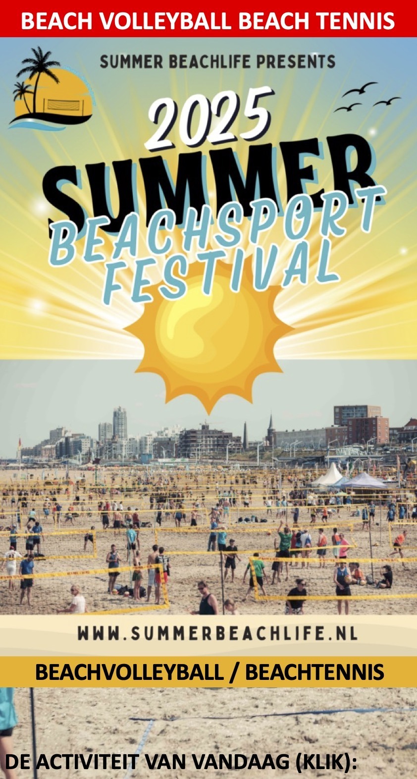 Summer BeachLife Beachvolleybal