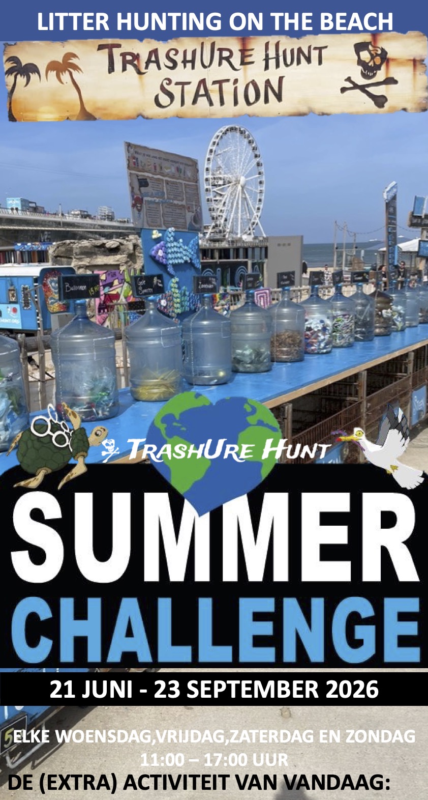 Trashure Hunt 90 days Scheveningen