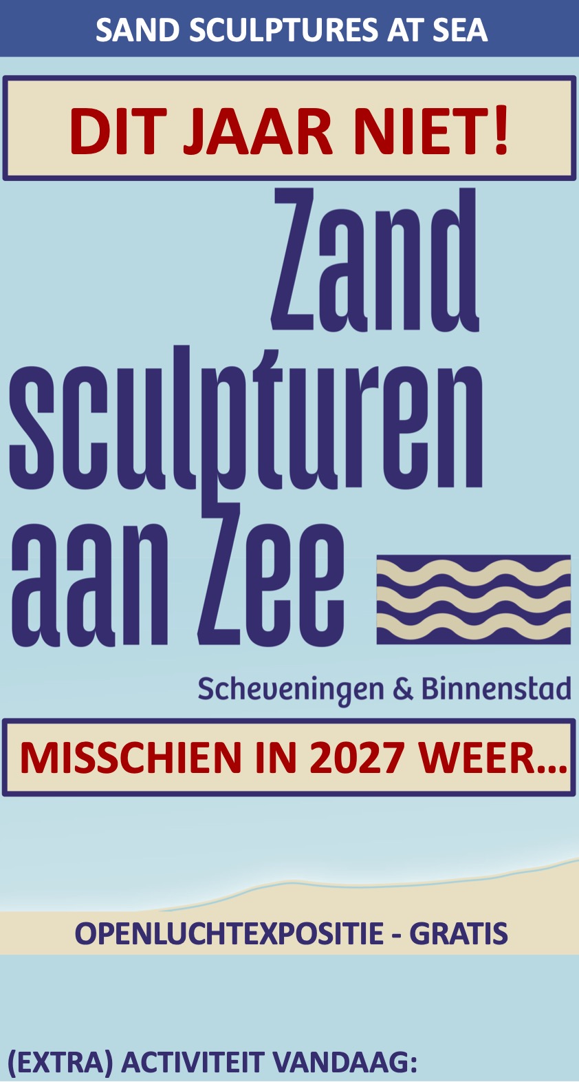 ZandSculpturen aan Zee Scheveningen