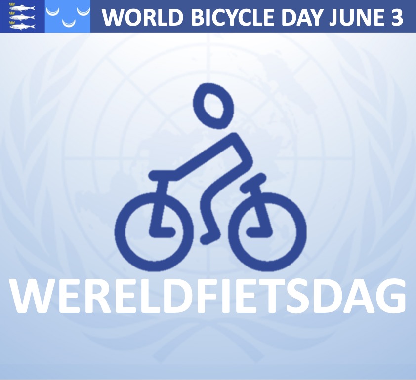 UN world Bicycle Day 3 juni WereldFietsDag