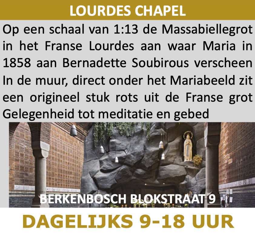 LourdesKapel op Scheveningen Berkenbosch Blokstraat 9