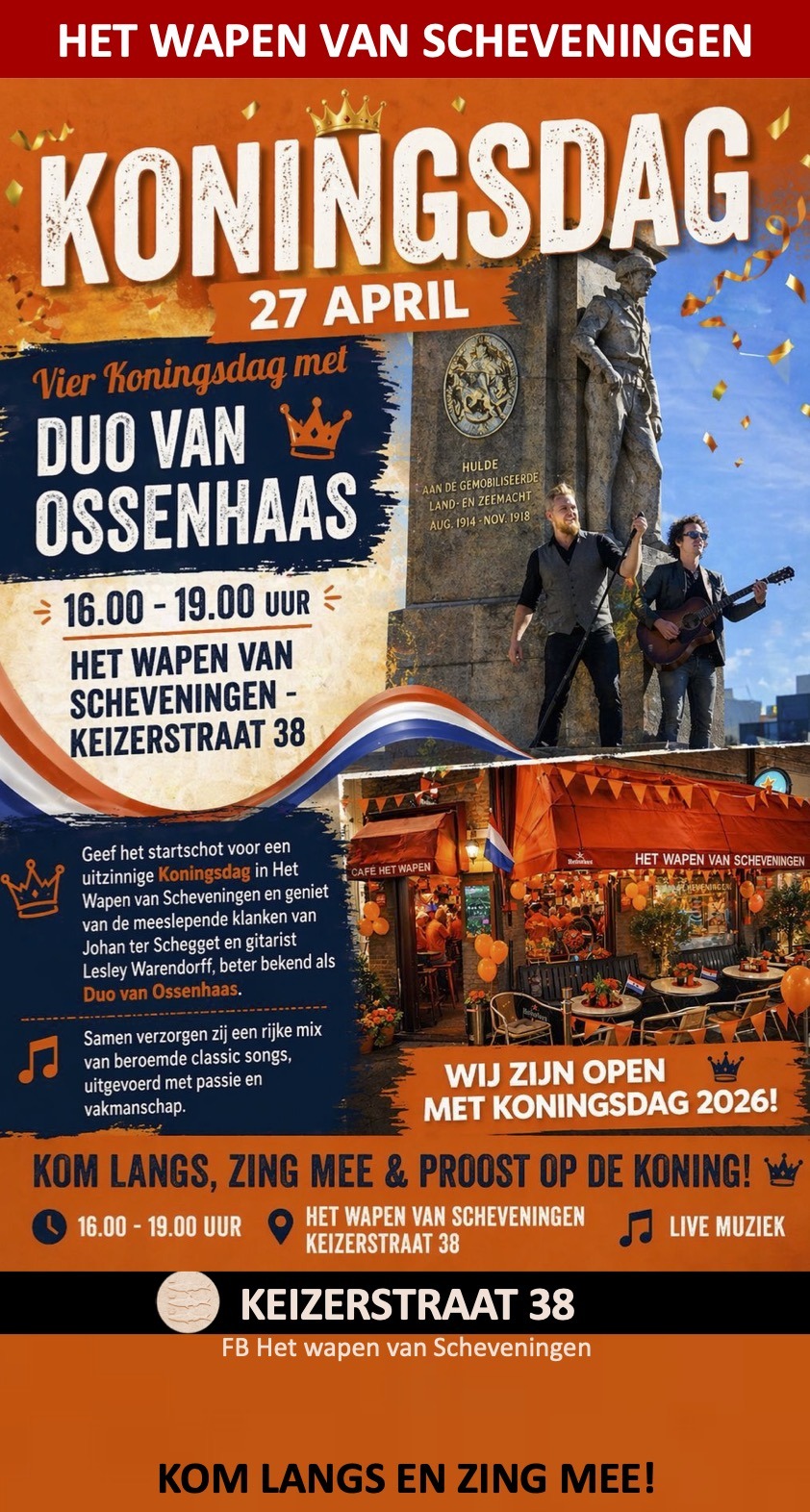 Koningsdag Het Wapen van Scheveningen