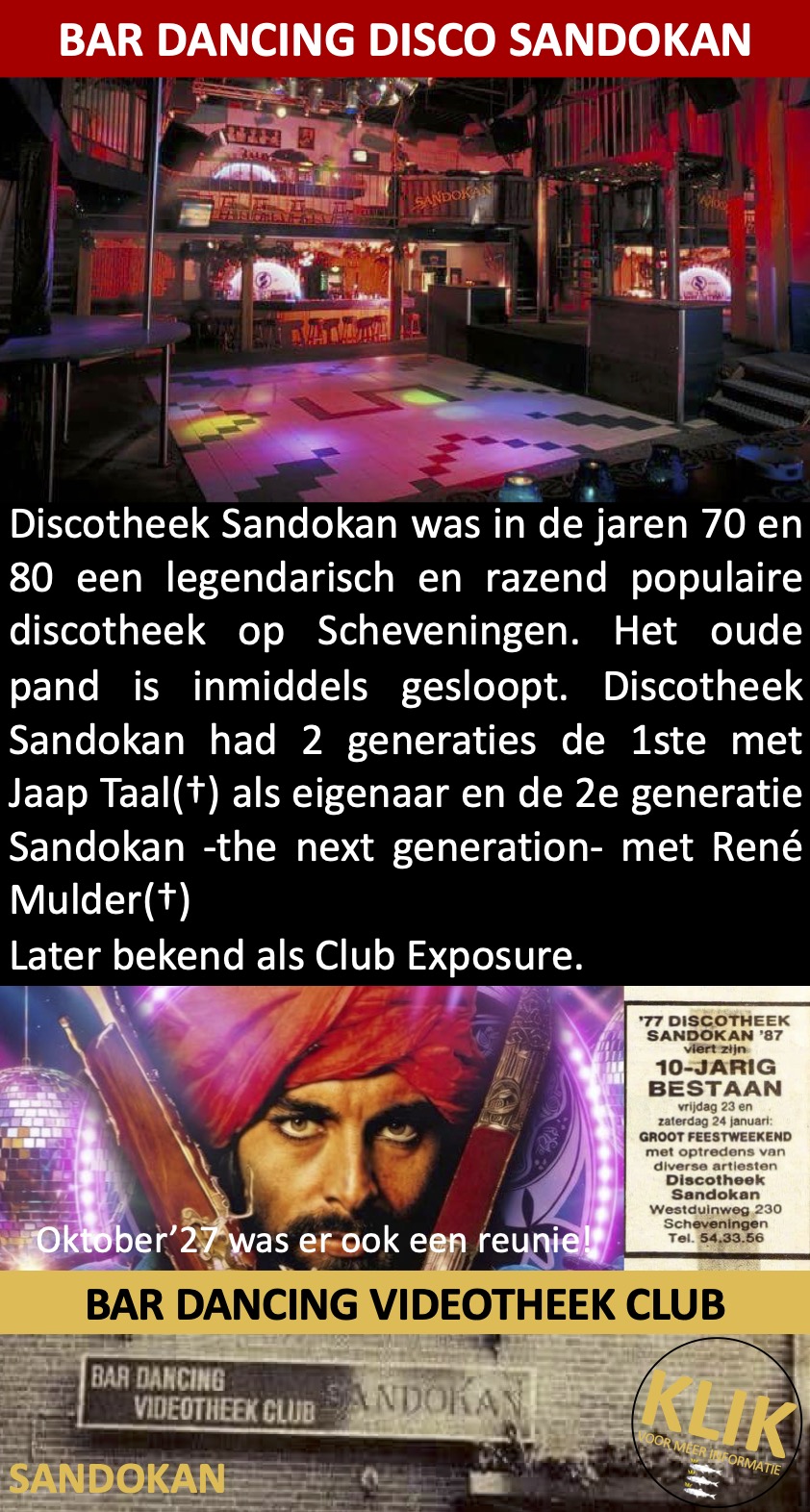 Sandokan Bar Dancing Discotheek 